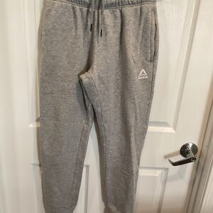Reebok Heather Gray sweatpants